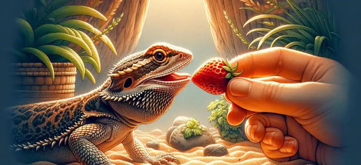 can bearded dragons eat strawberries 