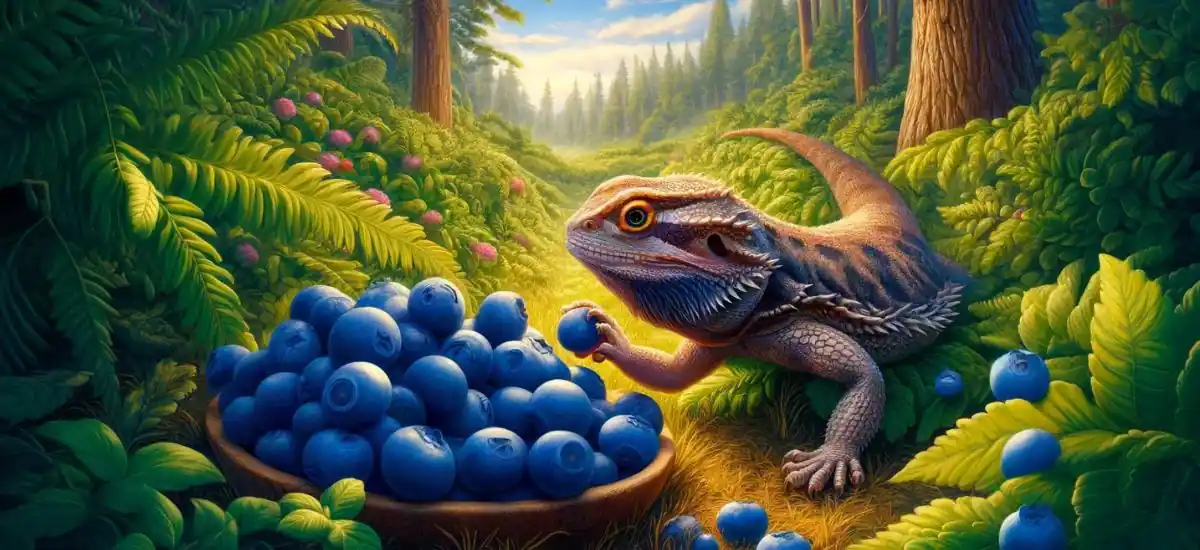 can bearded dragons eat blueberries