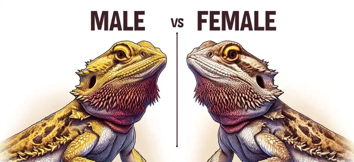 male vs female bearded dragon