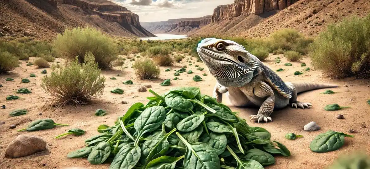 can bearded dragons eat spinach